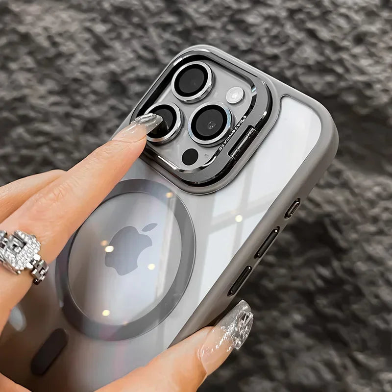 Luxury Magnetic iPhone Case + Stand