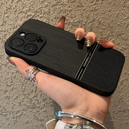 Cortex Wood Grain iPhone Case