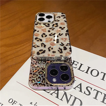 Luxury Leopard Print iPhone Case