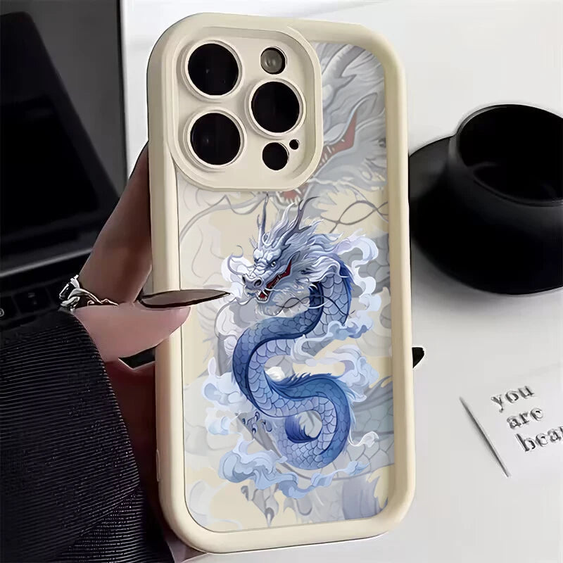 Illusory Color Chinese Dragon iPhone Case