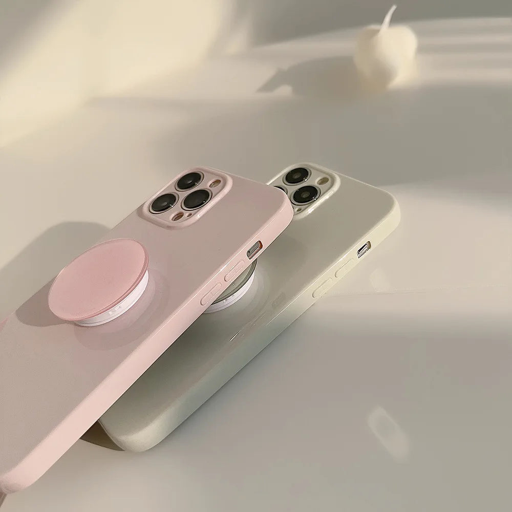 Cute Pastel iPhone Case + Holder