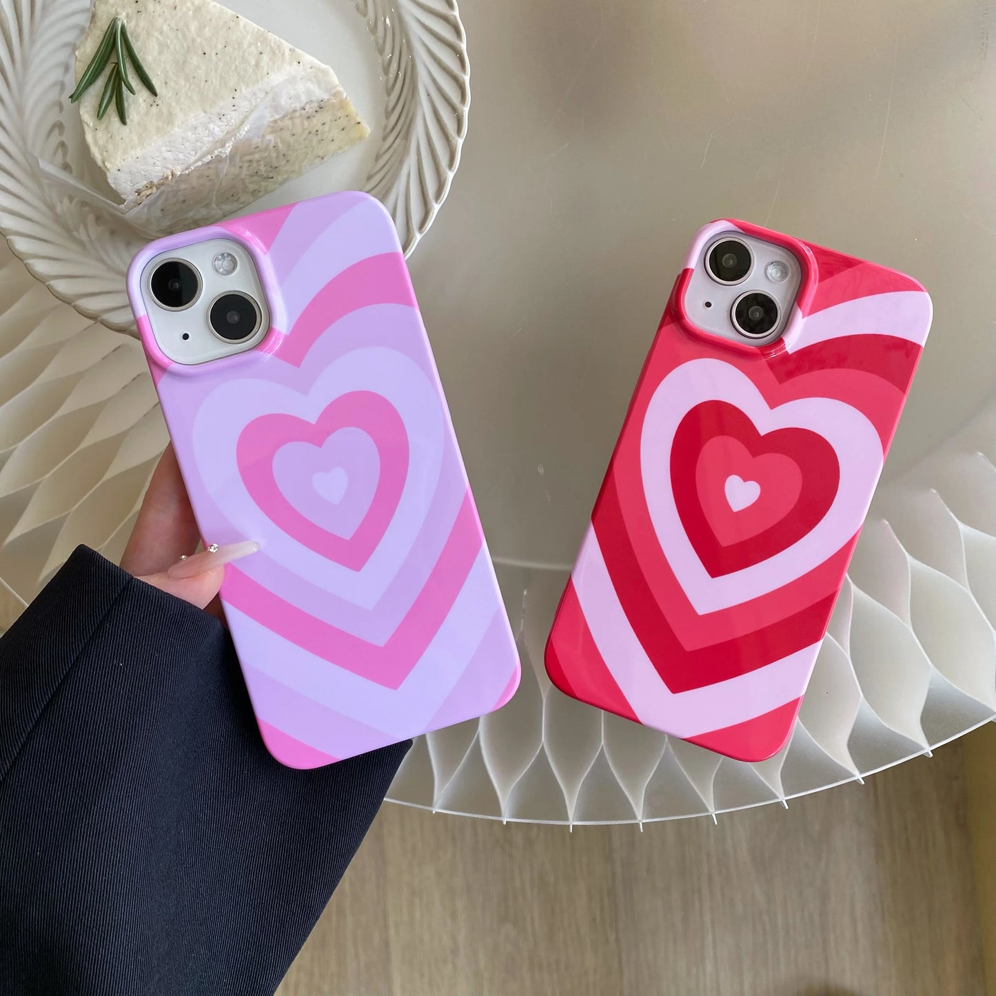 Cute Love Heart iPhone Case