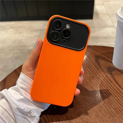 Contrast Color Silicone iPhone Case