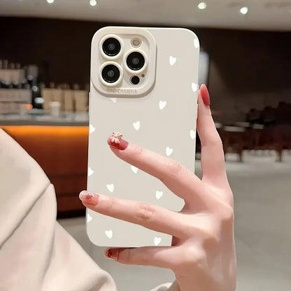 Cute Little Hearts iPhone Case