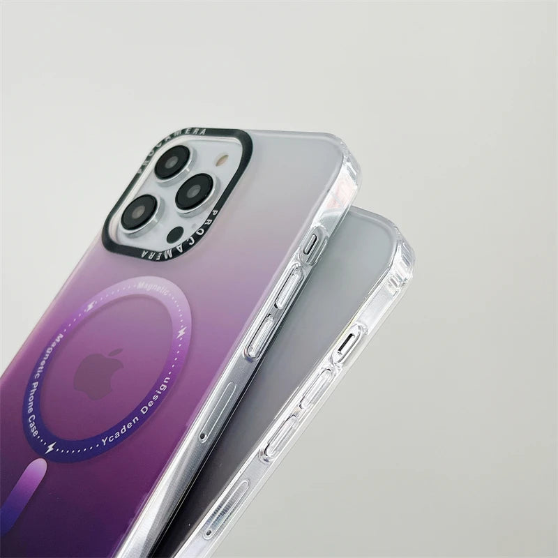 Gradient Matte Transparent iPhone Case